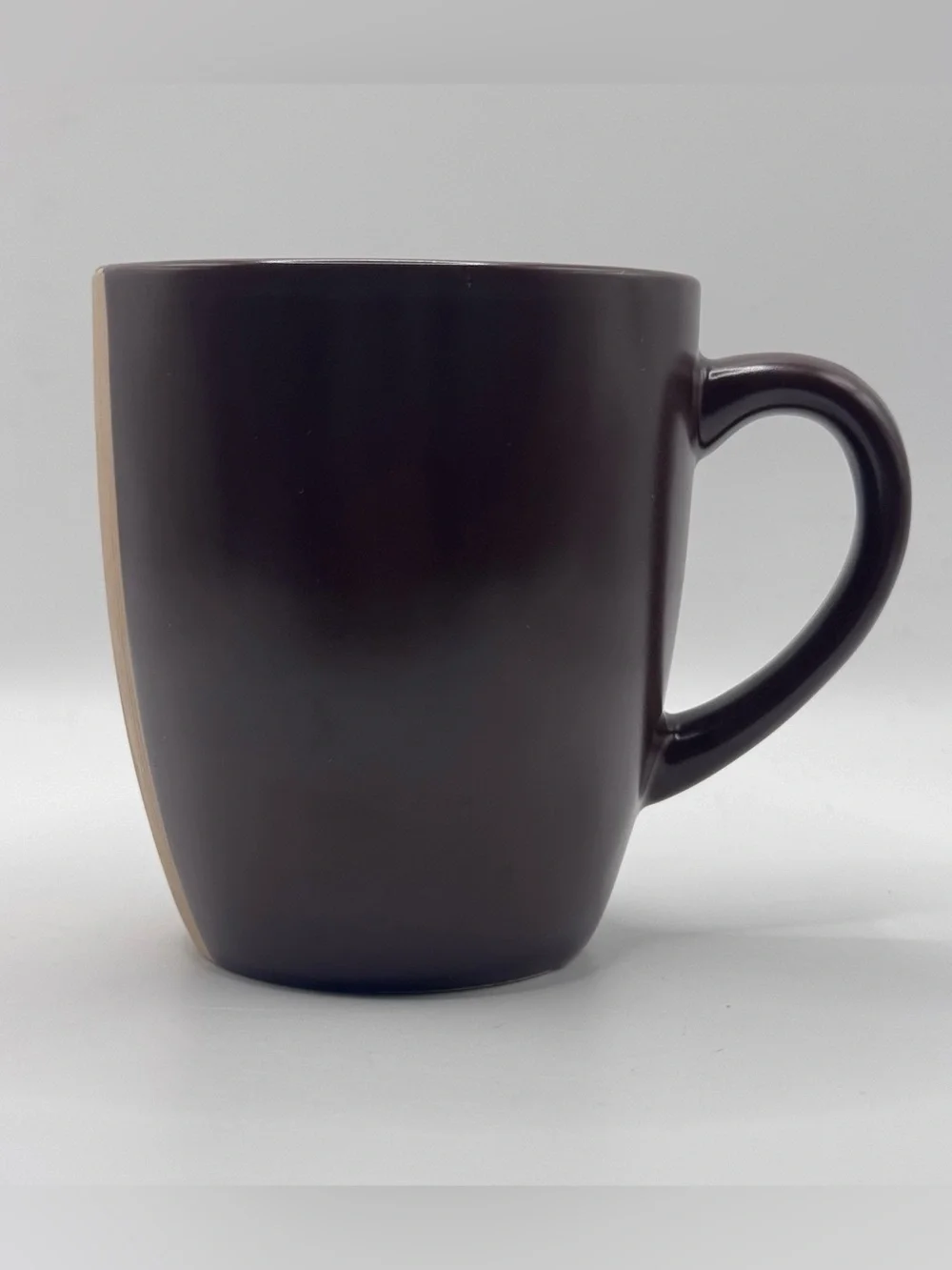 MIKASA Gourmet Basics Bamboo Brown Stoneware Coffee/Tea Mug